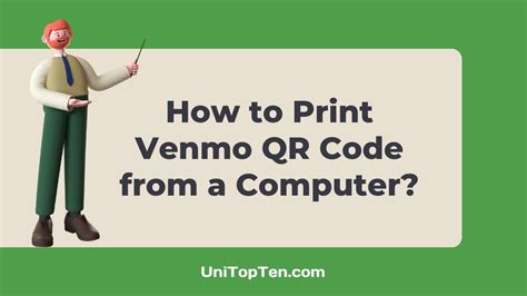 How to Print Venmo QR Code from Computer: A Detailed Guide